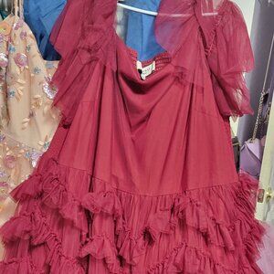 JessaKae Isla Dress Burgundy 5x